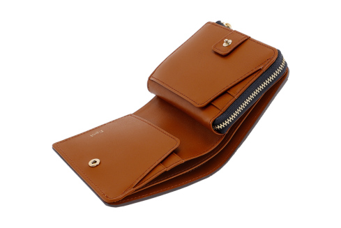 Epoi（エポイ）リツのレディースLファスナー二つ折り財布お札入れ内装