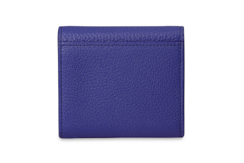 Epoi(エポイ)ラグーンのレディース中BOX二つ折り財布 ブルーの背面