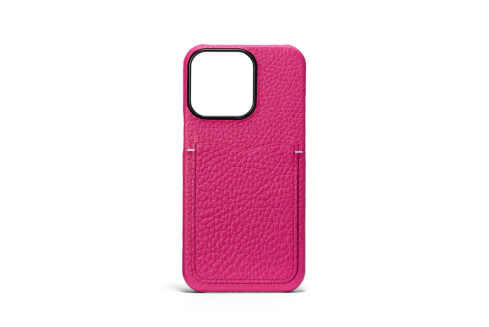 Epoi（エポイ）ラグーンのiPhone13Pro背面カバーケース フューシャピンク